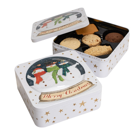 SNOWGLOBE BISCUIT TIN
