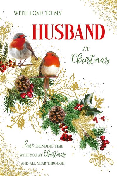 HUSBAND ROBINS ON BRANCH