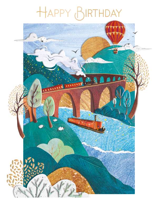 DN-TRAIN ON BRIDGE