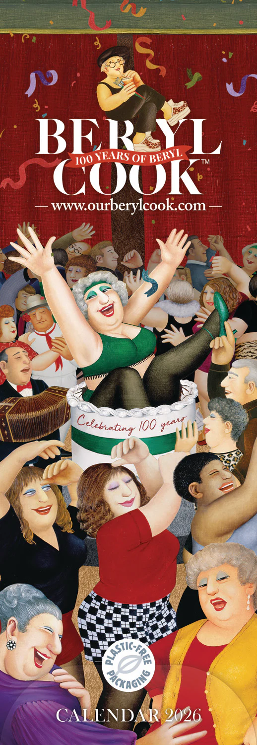Beryl Cook Slim Calendar 2026 (PFP)