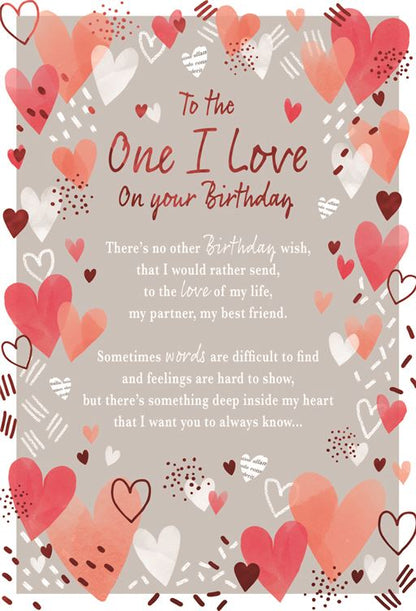 BDAY ONE I LOVE