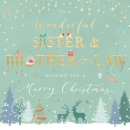 SISTER & BROTHER IN LAW