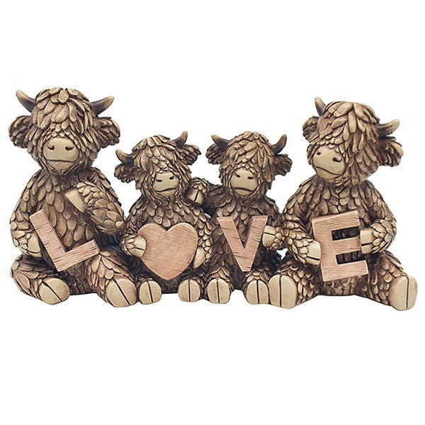 Hughie Highland Cow Love