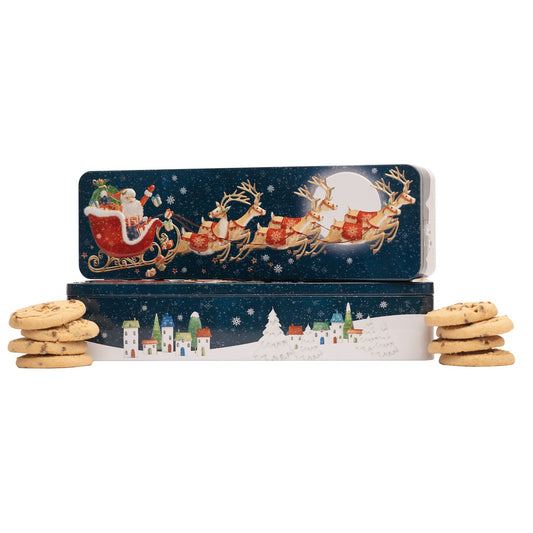 SANTA SLEIGH TIN