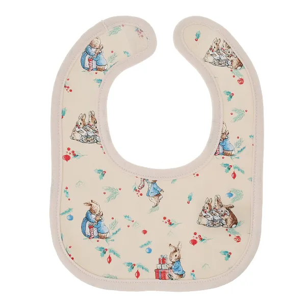 PETER RABBIT CHRISTMAS BIBS