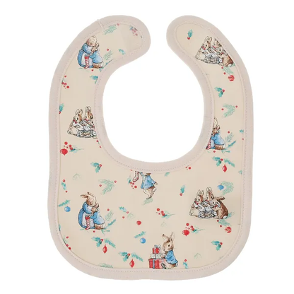 PETER RABBIT CHRISTMAS BIBS