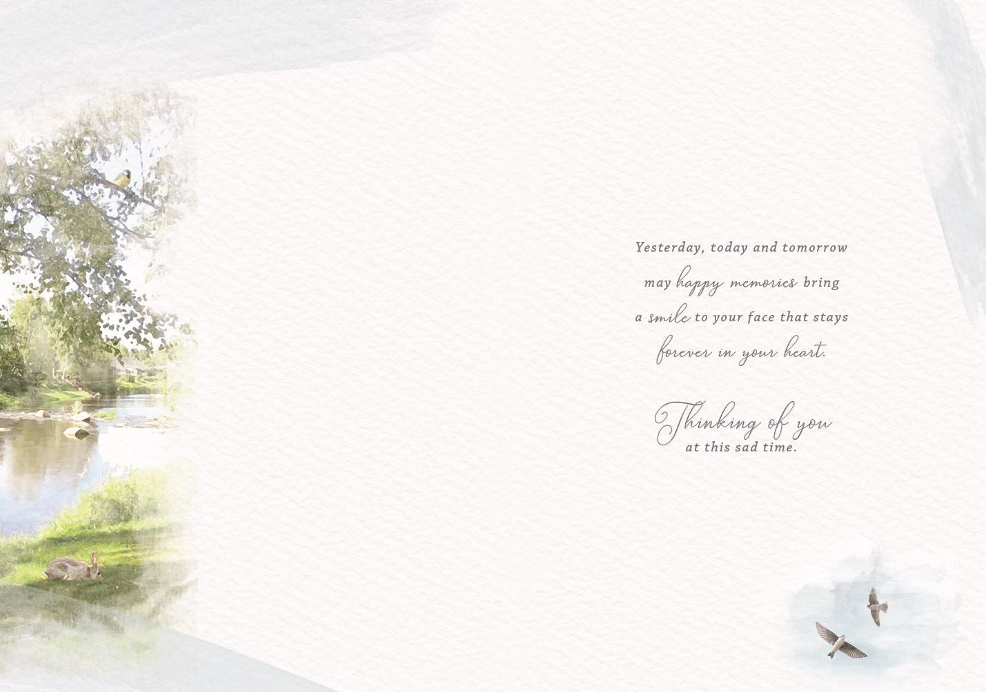 SYMPATHY ON THE LOSS OF YOUR HUSBAND