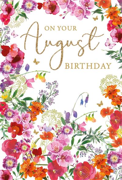 AUGUST BIRTHDAY