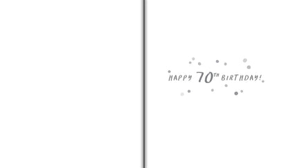 70TH BIRTHDAY
