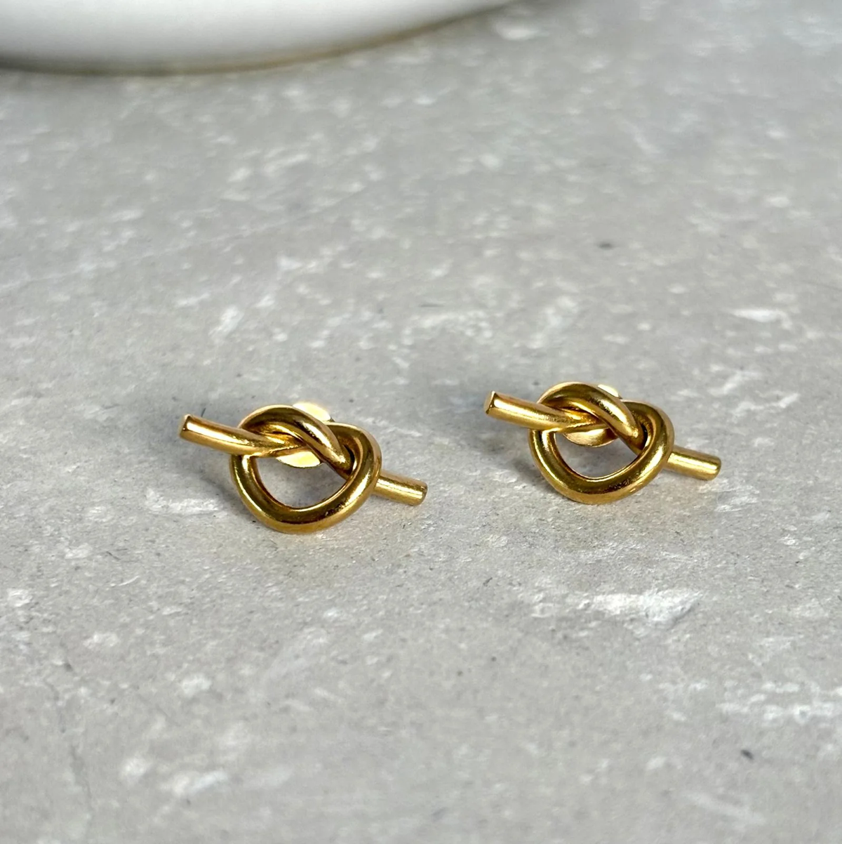 Knot Studs - Flax Barn Waterproof Jewellery