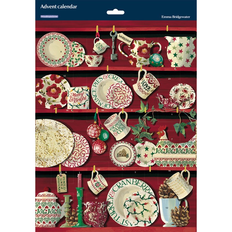 EMMA BRIDGEWATER ADVENT CALENDAR - CHRISTMAS DRESSER