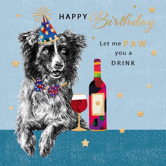U MANOMALS PAW YOU A DRINK