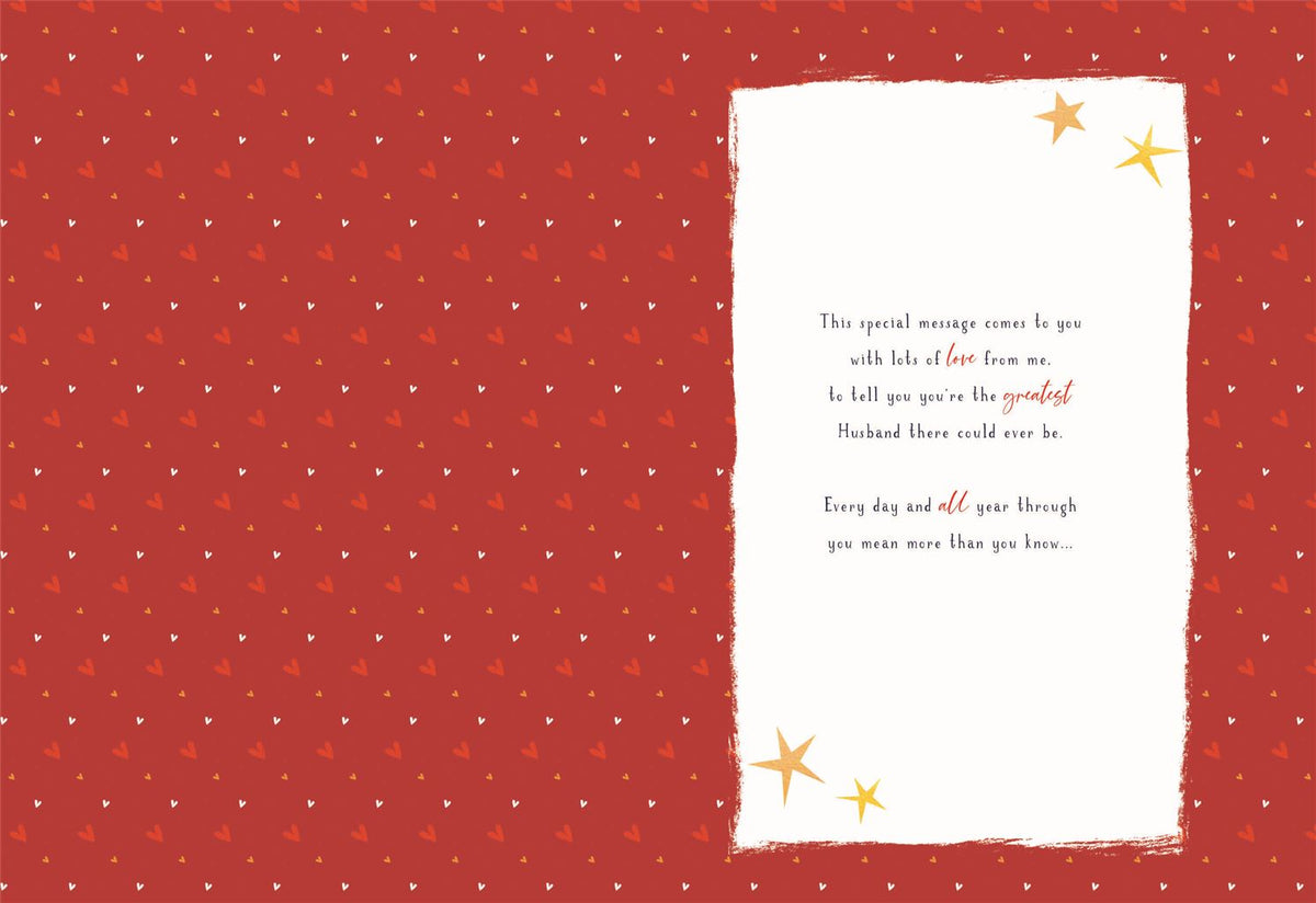 HUSBAND BIRTHDAY BOXED CARD