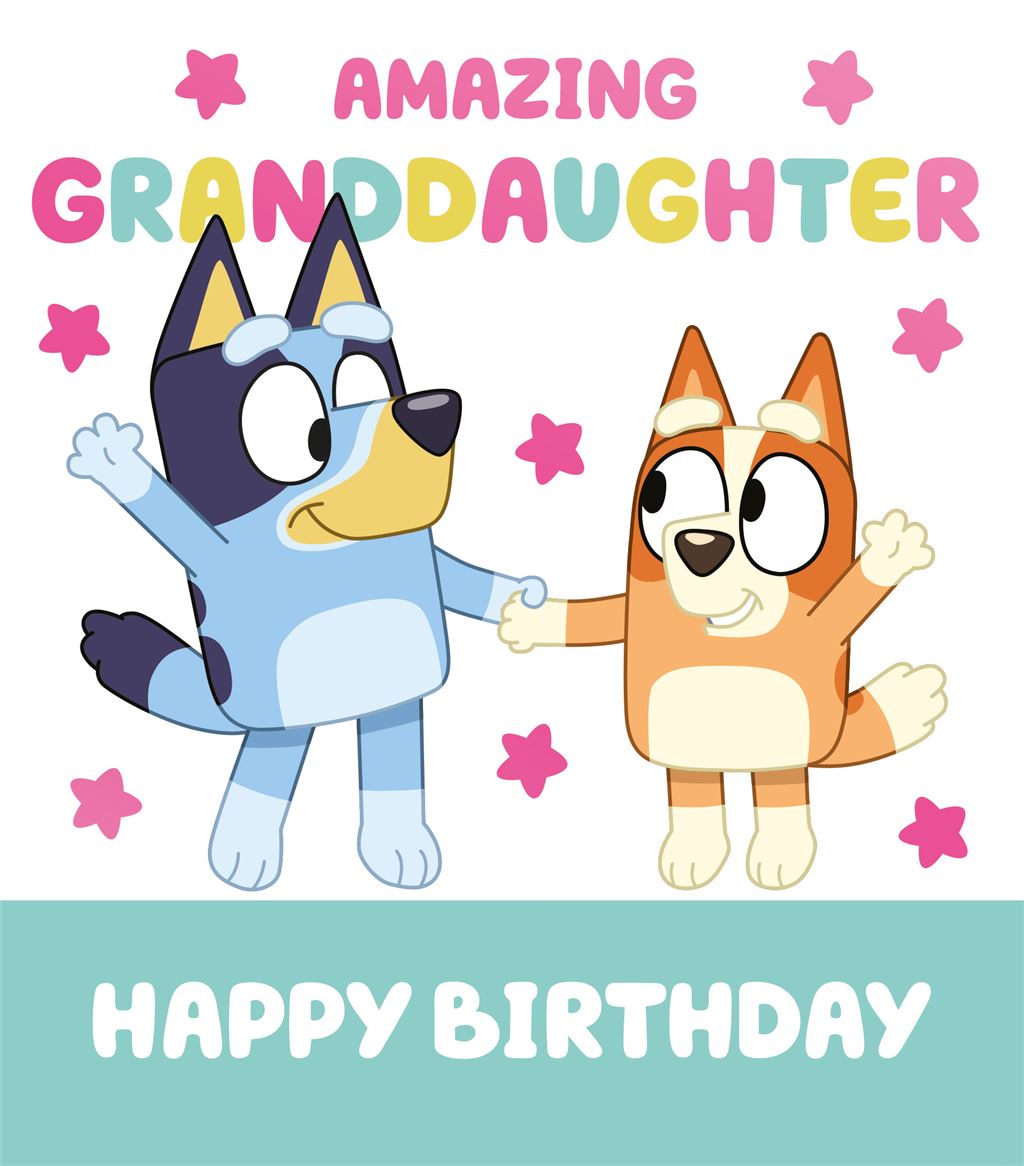 GRANDDAUGHTER BLUEY
