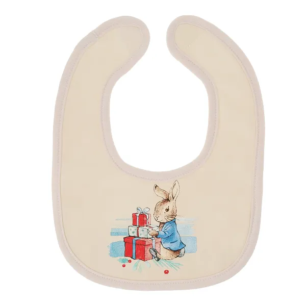 PETER RABBIT CHRISTMAS BIBS