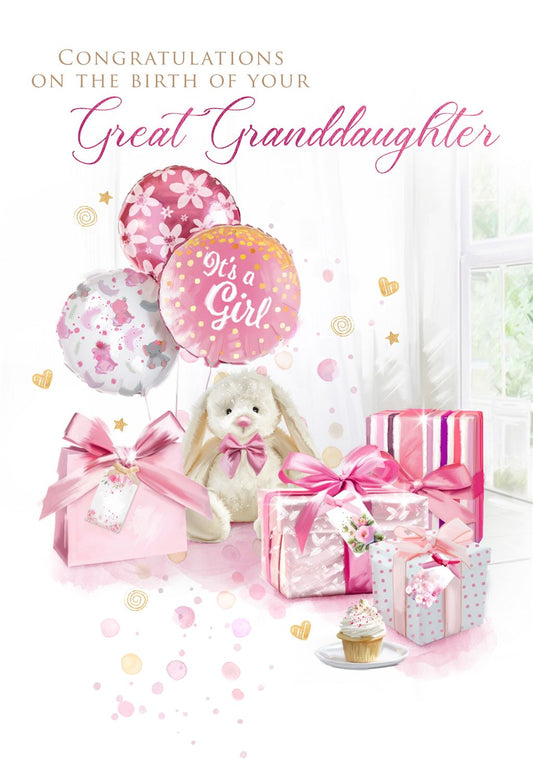 BIRTH OF YOUR GREAT GRANDDAUGHTER