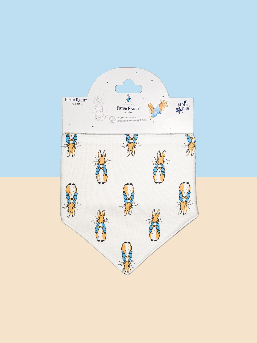 Peter Rabbit Neutral Bib